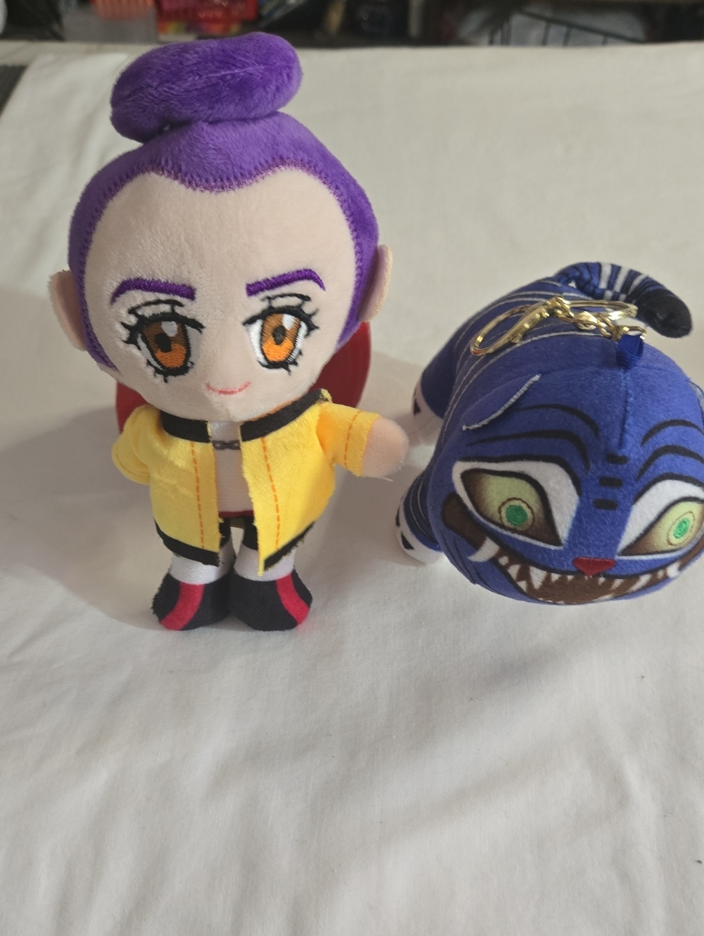 Purple-Haired Plush Figure Kids Toy - Unbranded